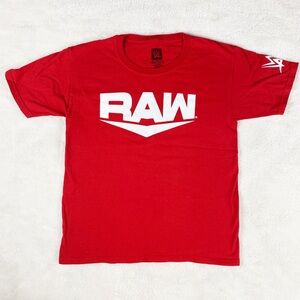 WWE Official RAW T-Shirt Size Youth Medium